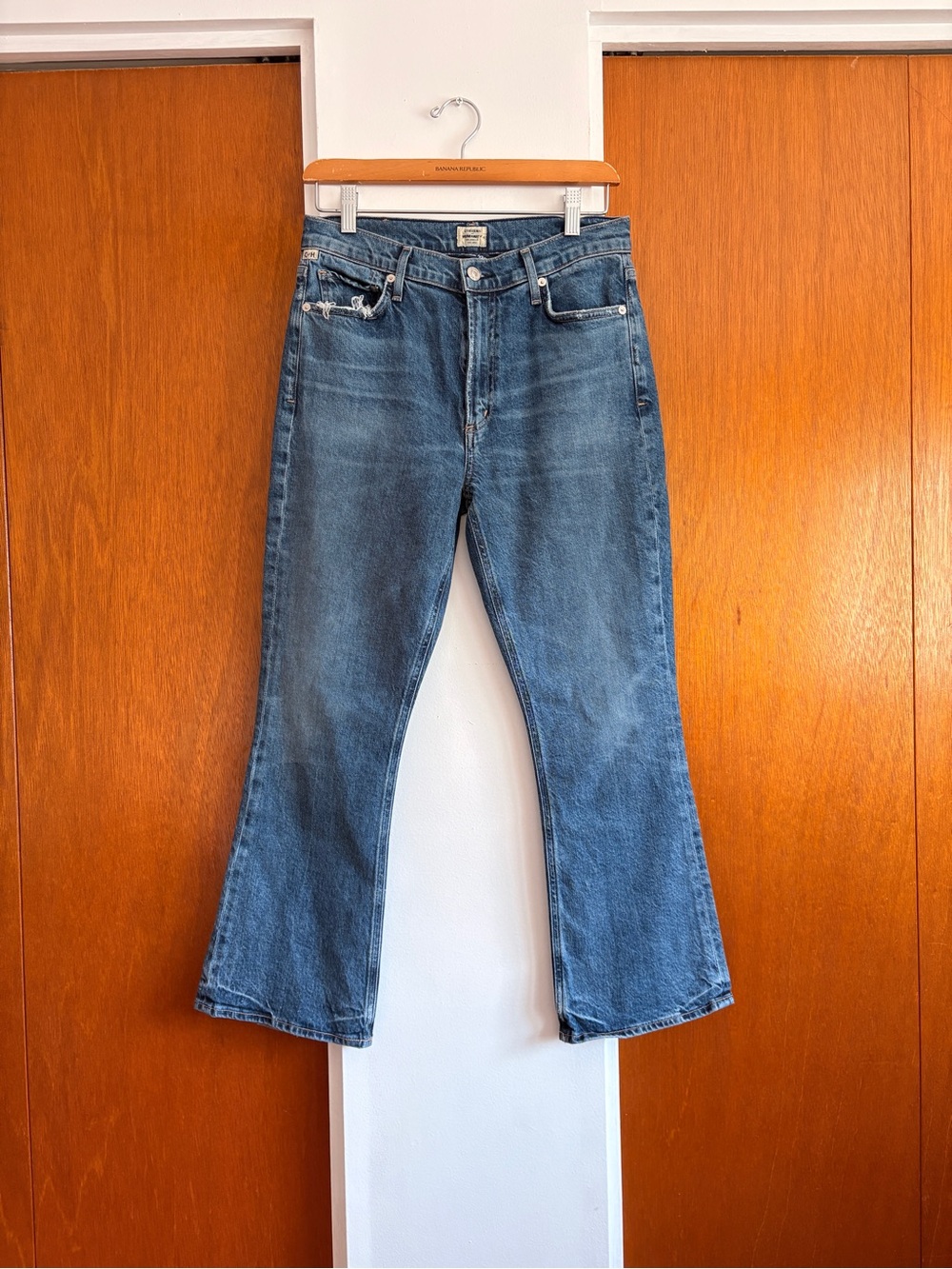 Citizens of Humanity Demy cropped flare jeans